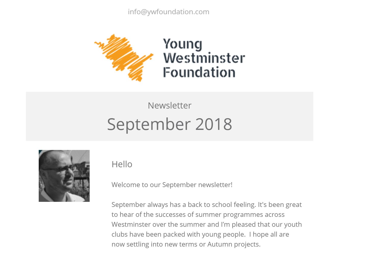 September Newsletter Out Now