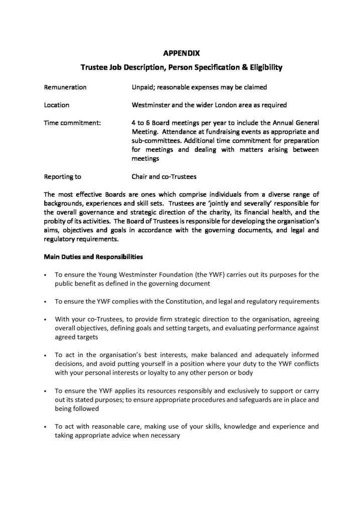 Trustee Job Description Young Westminster Foundation a-complete-church-trustee-job-description-for-your-church-reachright
