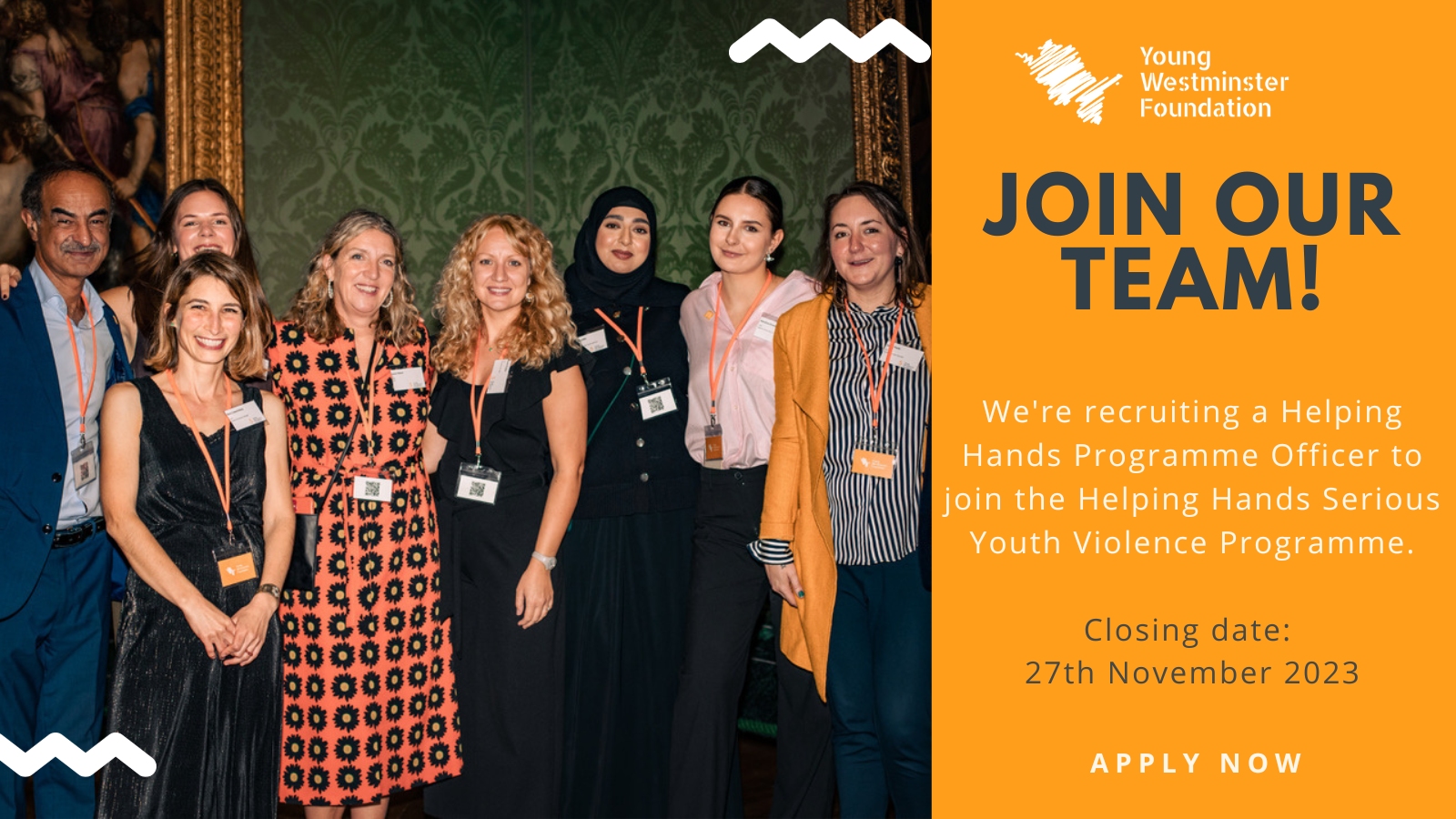 We’re hiring: Helping Hands Programme Officer